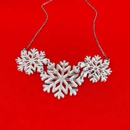 Necklace Christmas Snowflakes | MyRingDesign.gr