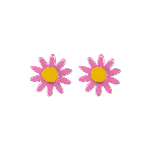 The Garden Stud Earrings Daisies 20-1018 